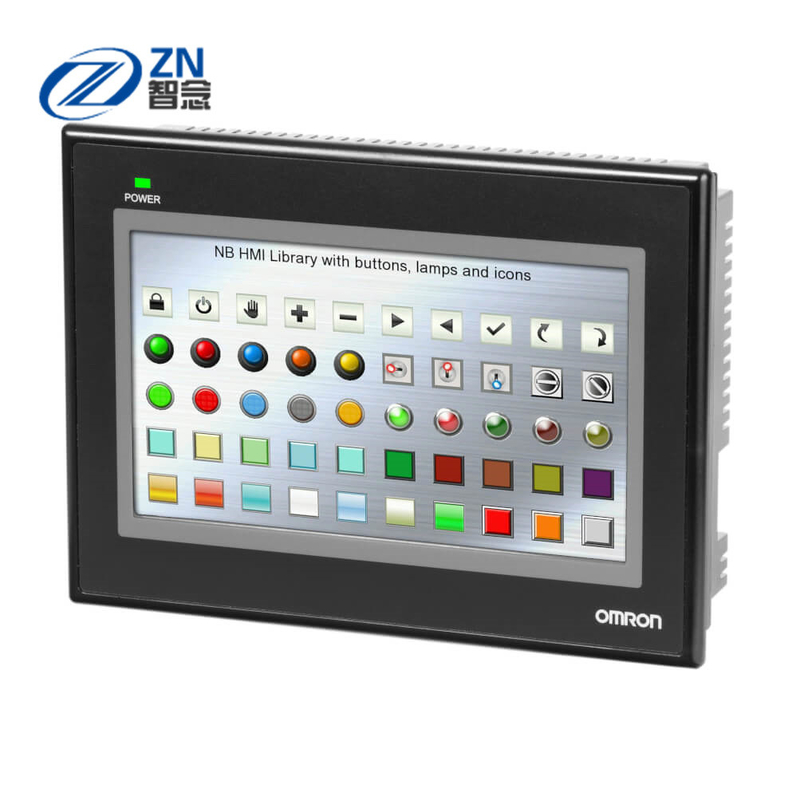 De reeks mens-machine interface 7 van NB7W-TW01B 800X480 DC24V LCD van het duimhmi het industriële touche screen scherm