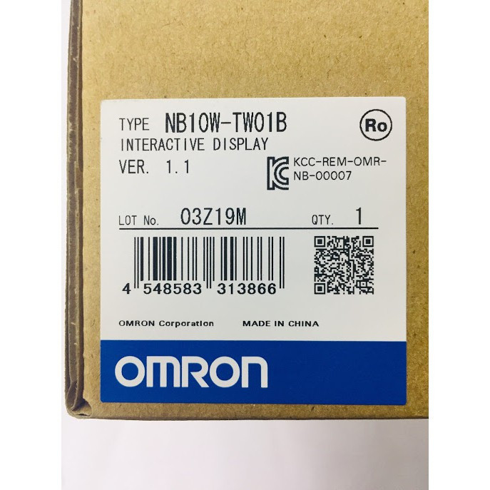 Touch screen 10 Duim Com1- RS232 Com2- RS232C/422A/485 van NB10W-TW01B Omron HMI