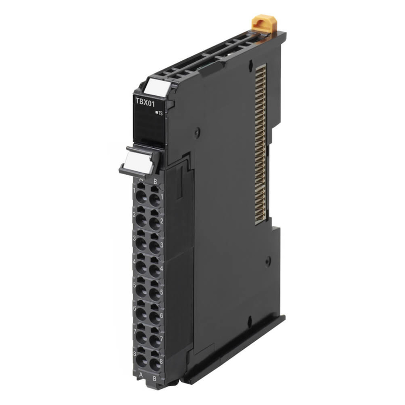 NX-PC0030 Industriële NX I/O-module 5-24 V DC-ingang Schroefloze push-in-connector
