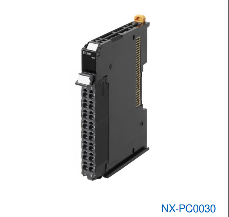 NX-PC0030 Industriële NX I/O-module 5-24 V DC-ingang Schroefloze push-in-connector