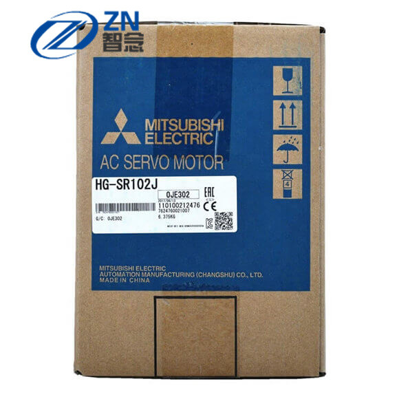 Hg-SR102J Mitsubish het bereikte een compacte lengte over alles door de Roterende AC van de optimizii middelgroot-Inertie Reeks van Servomotor Hg-SR