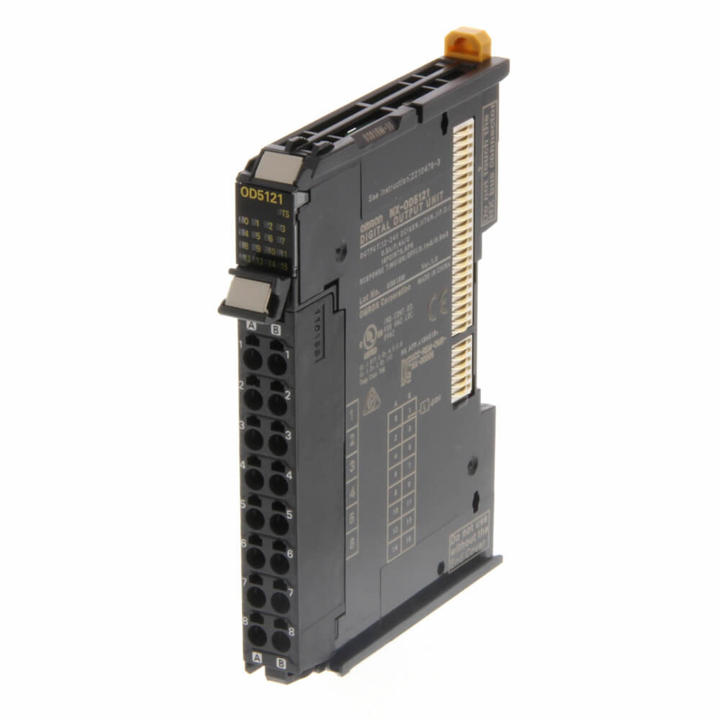 12 - 24V PLC NX 16 de Outputeenheid nx-OD5121 van gelijkstroom Omron van de Punten Digitale Transistor