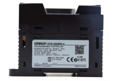 PLC van Omron van de relaisoutput Voeding cpu cp1e-e20sdr-a 20 I/O punten