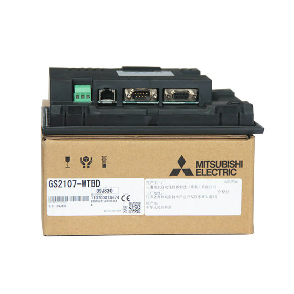 Gs2107-wtbd-n de Kleuren van de het Touche screenvertoning 24V gelijkstroom 65536 van Mitsubishi HMI