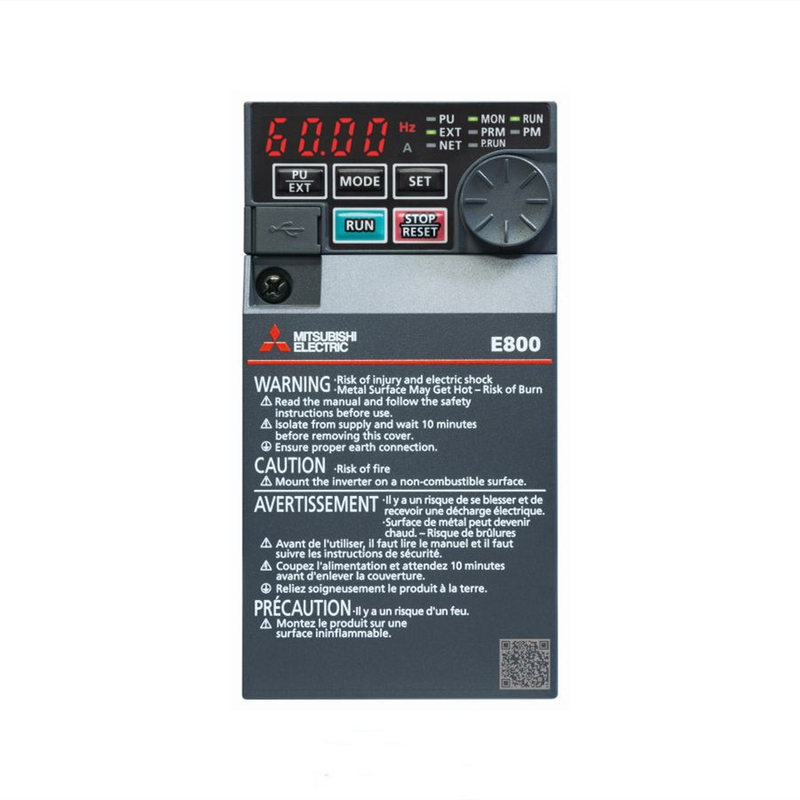 200 - 240V Omschakelaar Fr-e820s-0030-4-60 Fr-e820s-0.4k-1 van Mitsubishi Electric