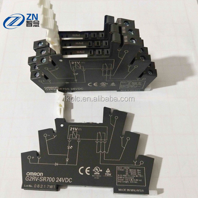 24V het Relaiscontactdoos 6A 250V AC G2RV-SR700 van gelijkstroom Omron voor G2 RA Relays
