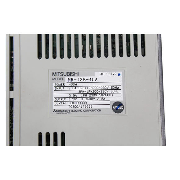 1 Aandrijving Mitsubishi M.-j2s-40A van de fase50w de Servoversterker voor CNC Controlesysteem