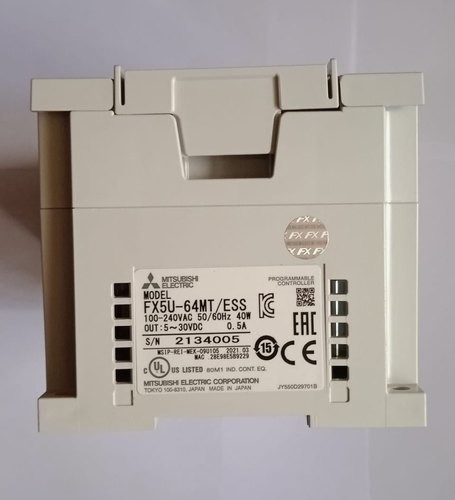 PLC van cpu Mitsubishi Module 100 - de Reeks IQ-F FX5U-64MT/ESS van 240V AC MELSEC