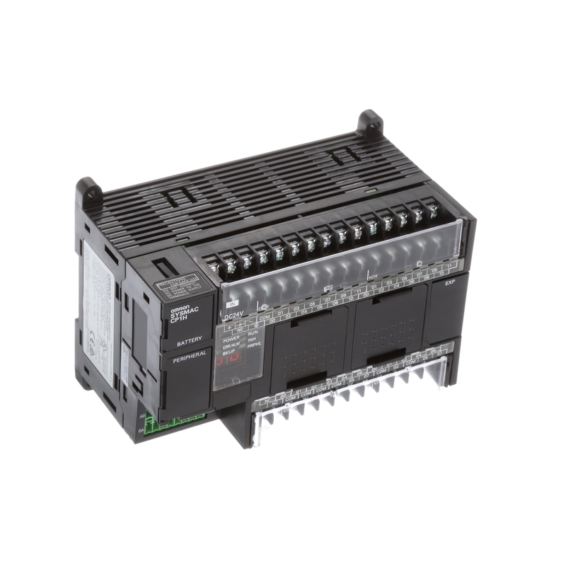 24V gelijkstroom-Inputplc Omron cp1h-xa40dt-D cpu 20K Stappen32k Woorden