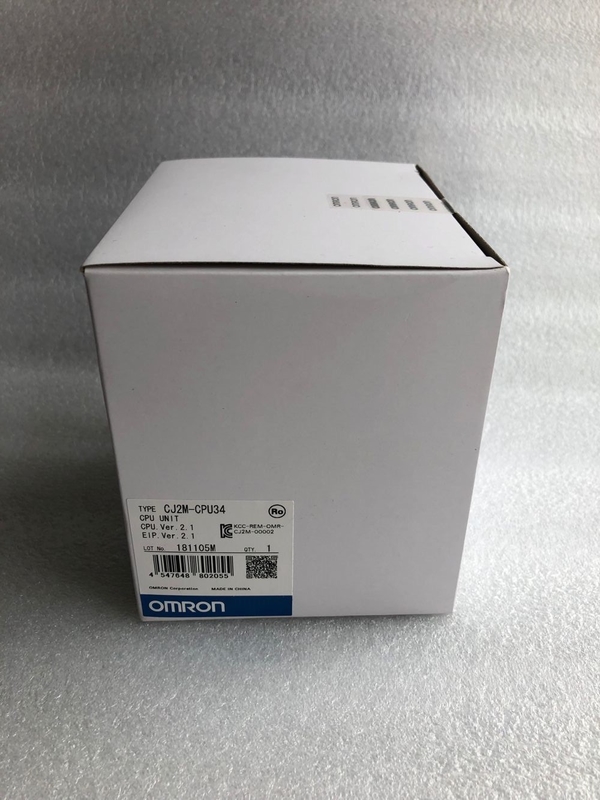 CJ2M-CPU14 automatiseringsplc Omron CJ2M Origineel Module Black Color