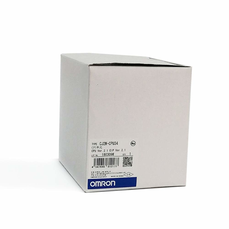 PLC CJ2M Programmable Controller CJ2M-CPU34 van USB-poortomron PLC cpu Eenheidsmodule