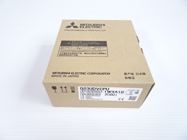 三菱シーケンサ 年製 van Q03UDVCPU 新品未使用 MITSUBISHI 2021|代購幫